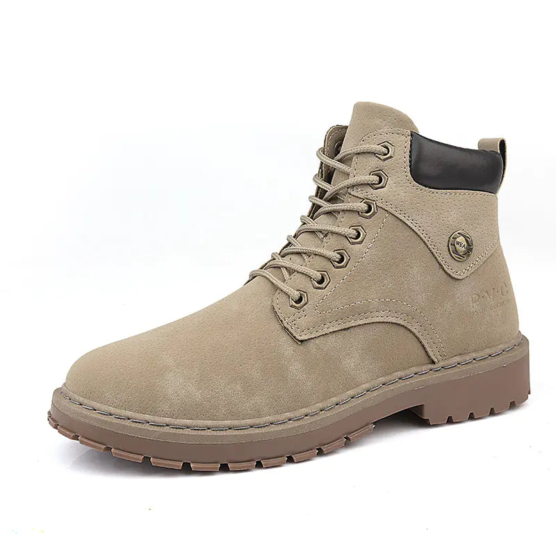 Botas con Punta Redonda para Hombre