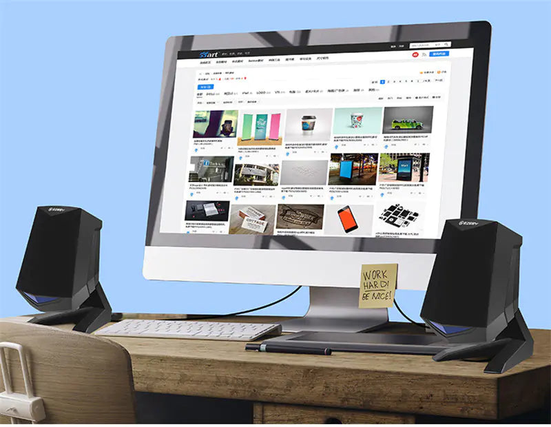Altavoces multimedia USB para ordenadores