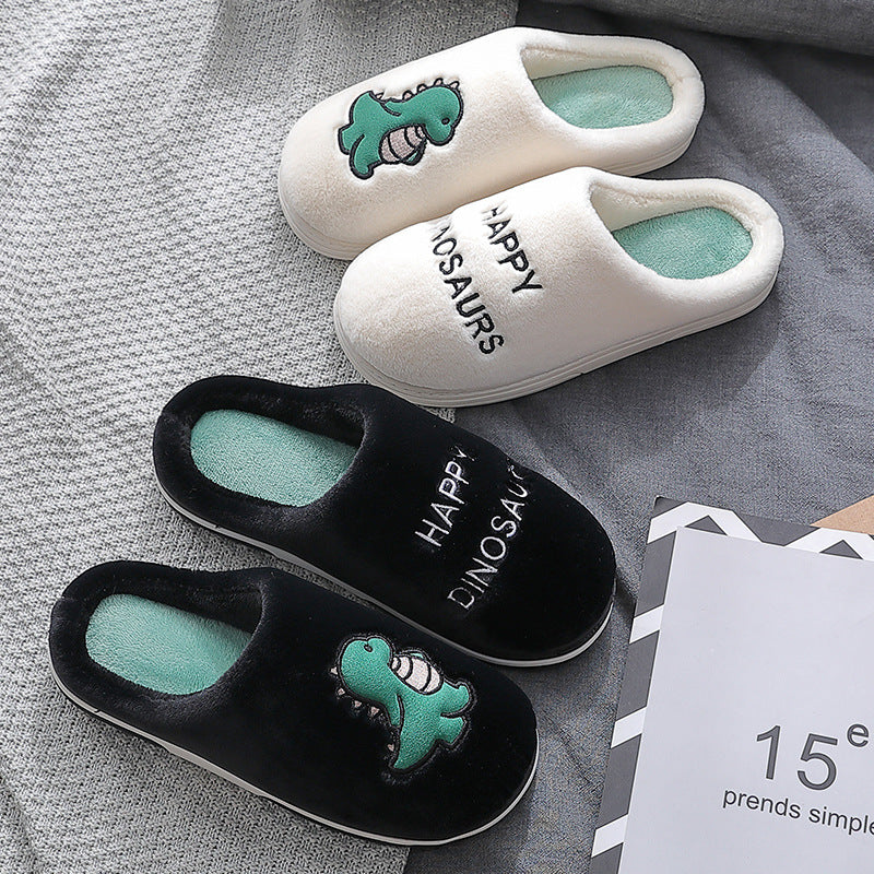 Zapatillas de Algodón Peluche Lindas para Parejas en Casa
