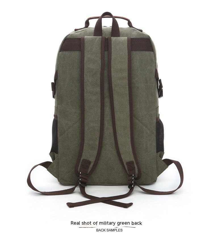 Mochilas de Lona Resistente de Gran Capacidad