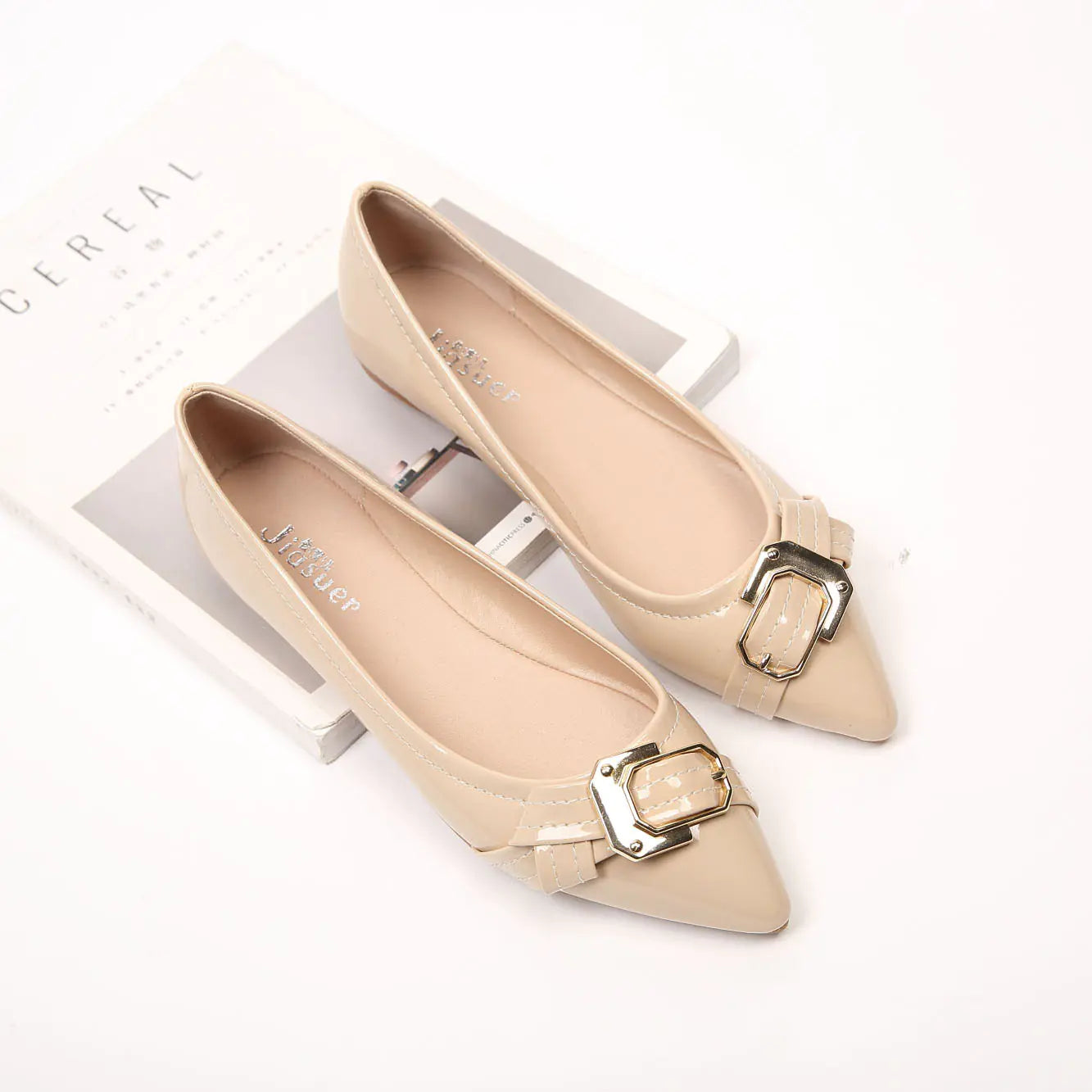 Zapatos Planos, Mocasines, Zapatos de Punta Afilada