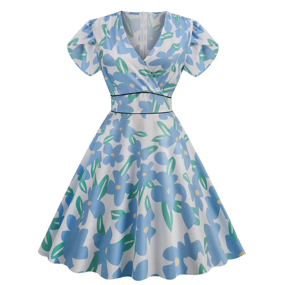 Vestidos Elegantes Francés Vintage