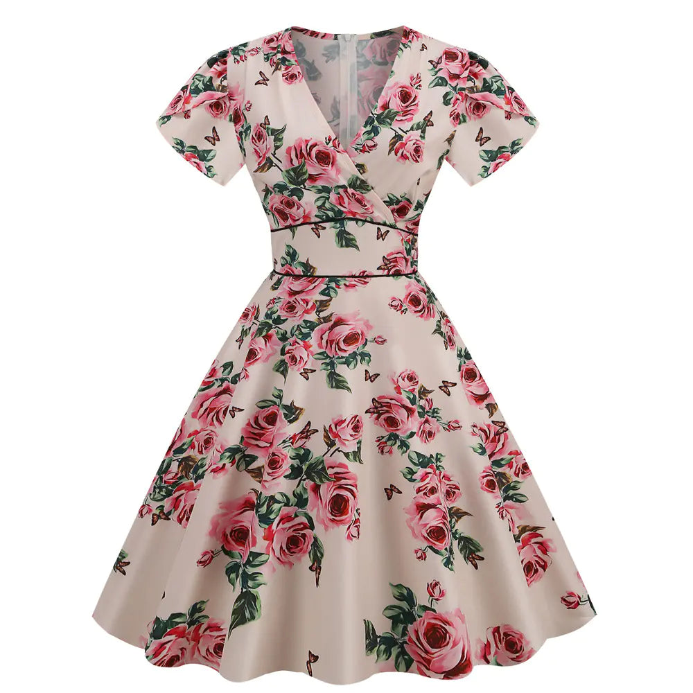 Vestidos Elegantes Francés Vintage