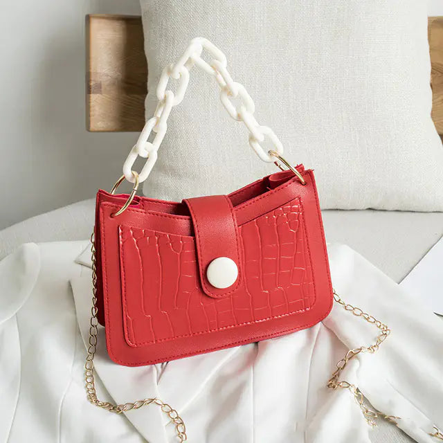 Bolsos Bandolera de Mujer con Patrón de Piedra