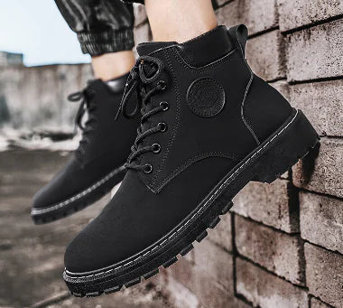 Botas con Punta Redonda para Hombre