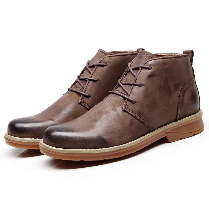Zapatos de Cuero Genuino Transpirables