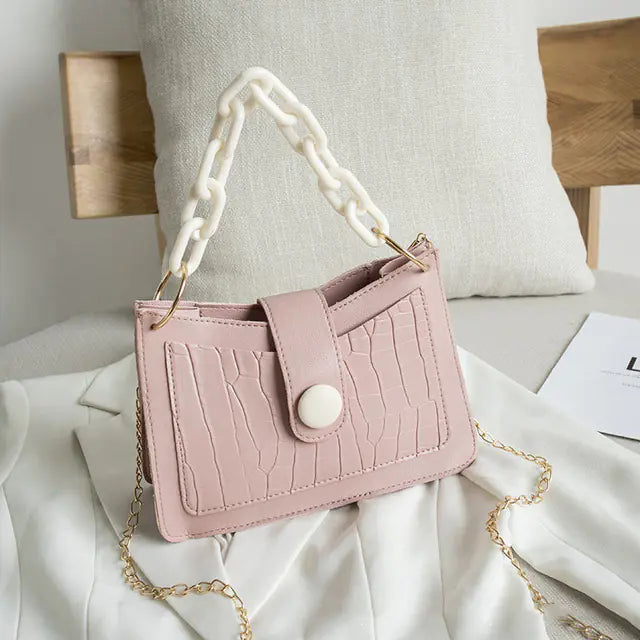Bolsos Bandolera de Mujer con Patrón de Piedra
