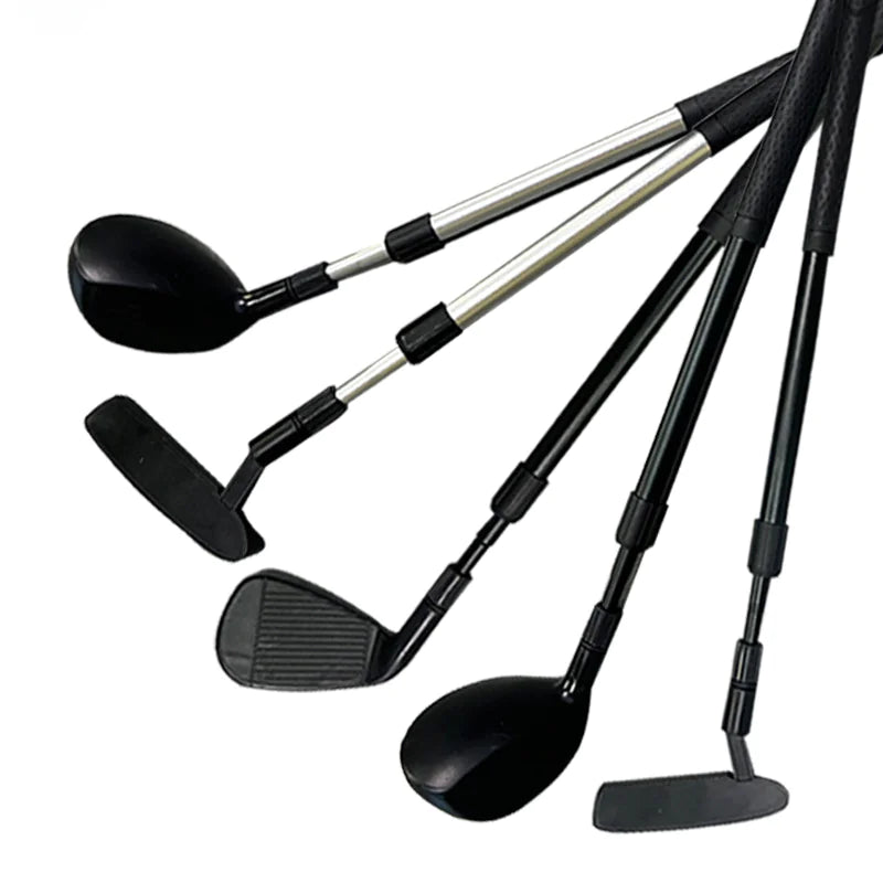 Palos de golf de plástico ajustables y portátiles