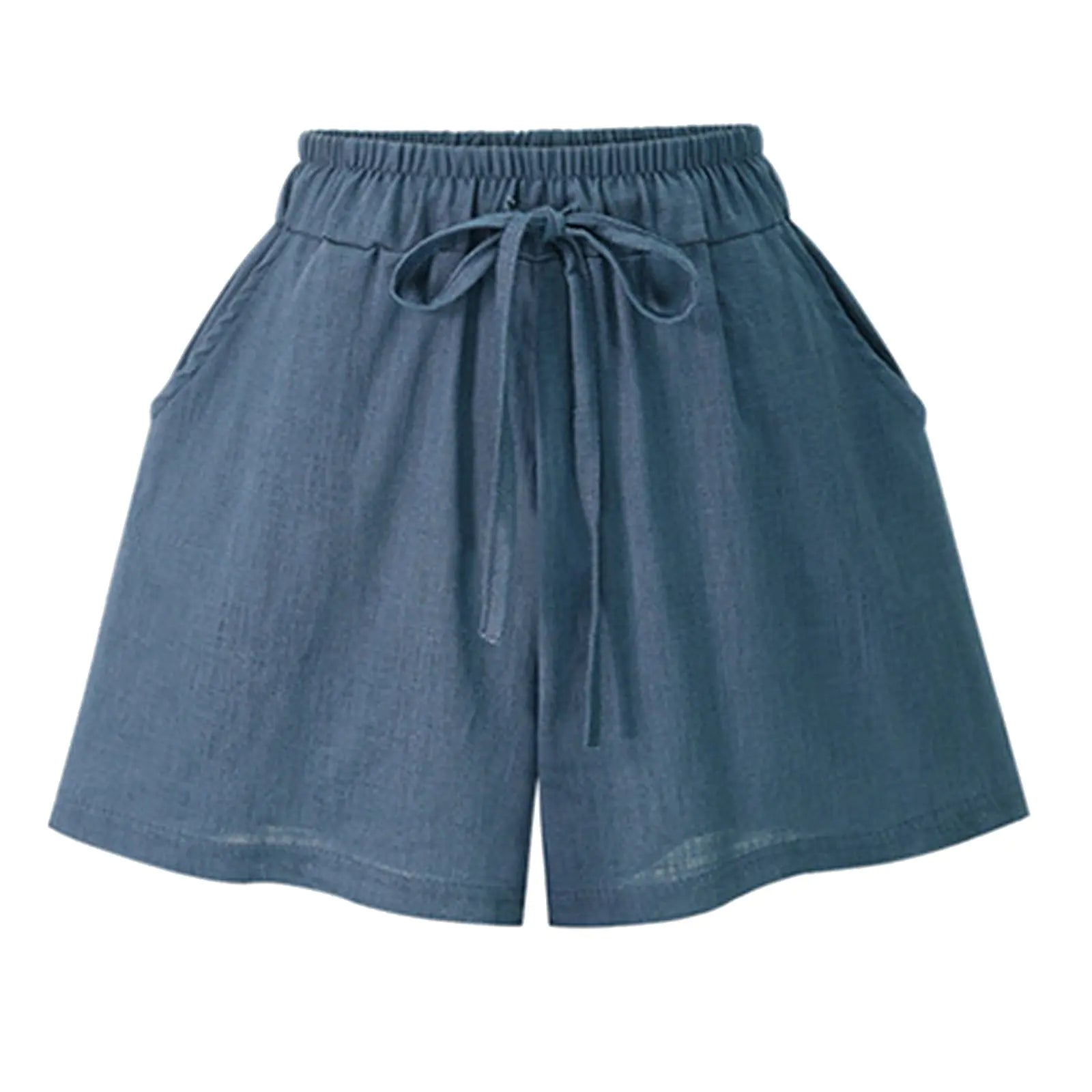 Pantalones cortos holgados de cintura alta de verano