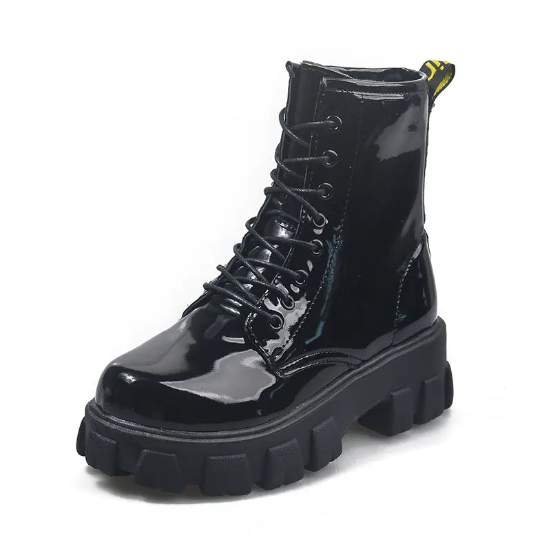 Botas Martin para Mujer - Botines Cortos con Suela Gruesa y Estilosas