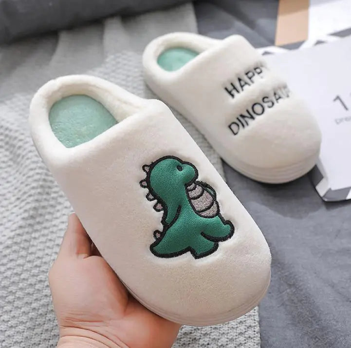 Zapatillas de Algodón Peluche Lindas para Parejas en Casa