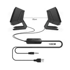 Altavoces multimedia USB para ordenadores