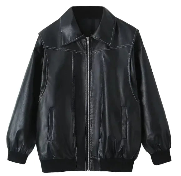 Chaqueta holgada de moda