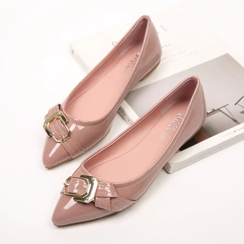 Zapatos Planos, Mocasines, Zapatos de Punta Afilada