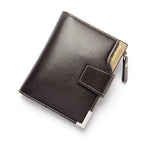 Cartera Multifuncional Trifold para Hombre con Cremallera