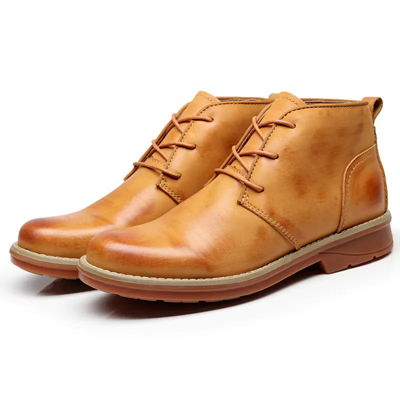 Zapatos de Cuero Genuino Transpirables