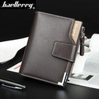 Cartera Multifuncional Trifold para Hombre con Cremallera