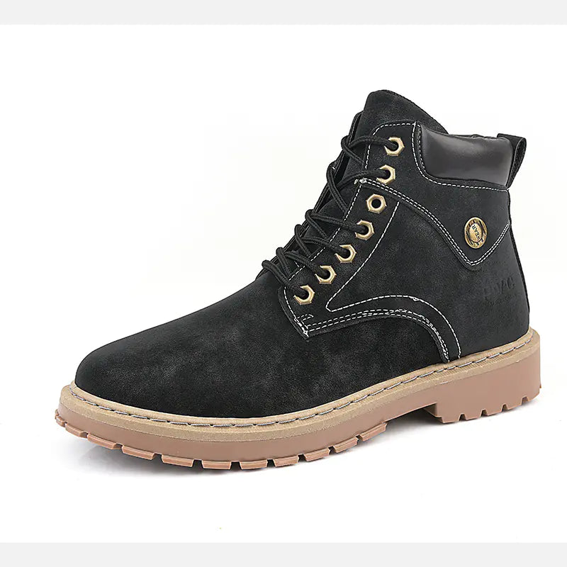 Botas con Punta Redonda para Hombre