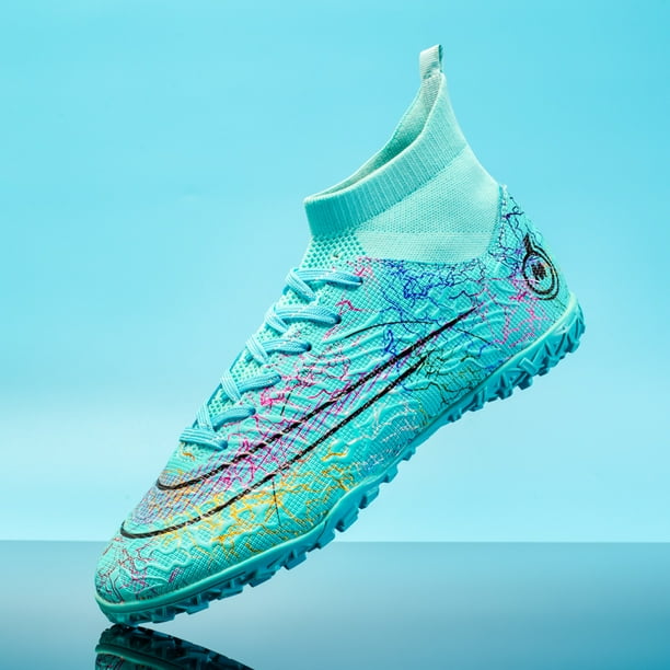 Zapatos de fútbol de césped artificial de caña alta
