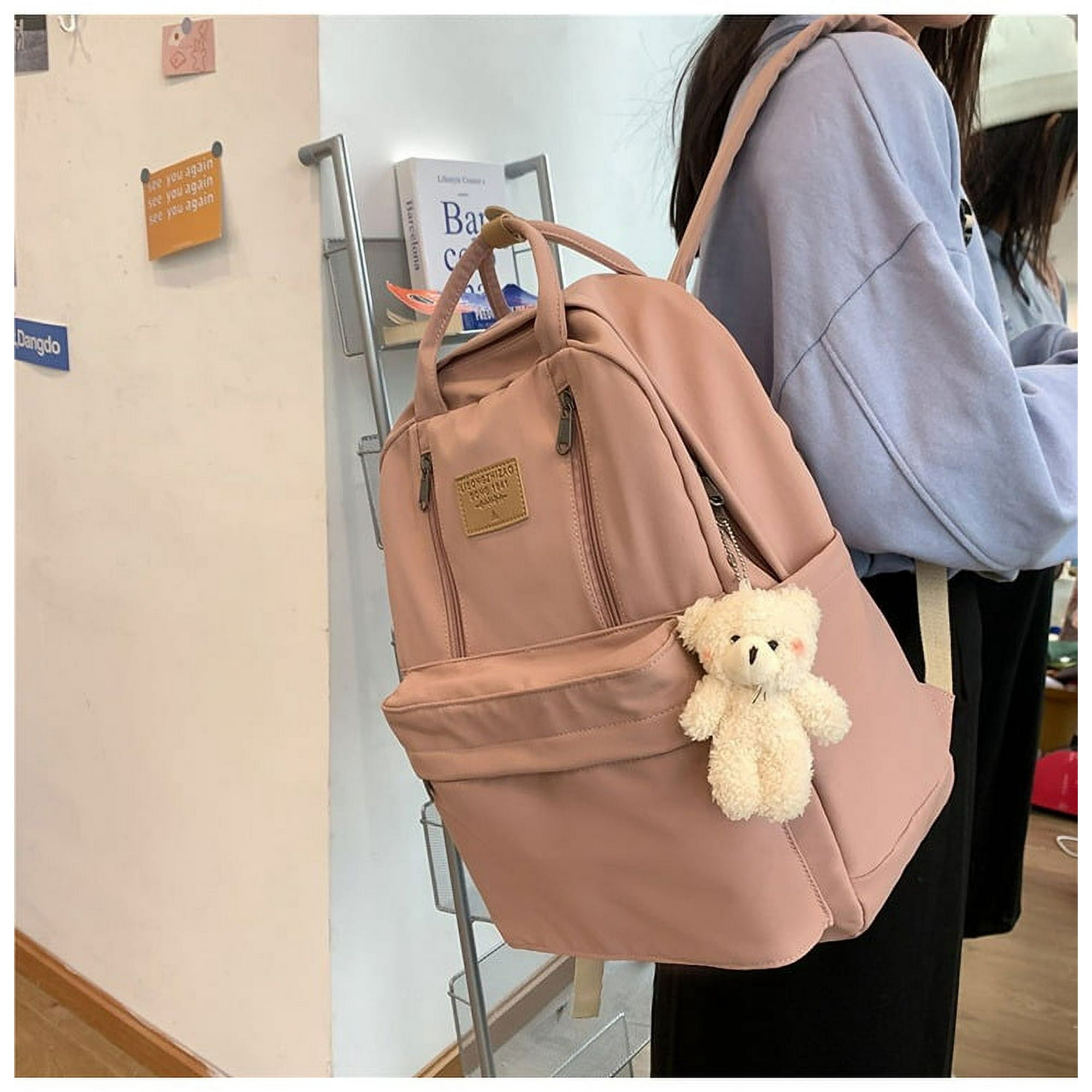 Bolsa Escolar con Doble Cremallera