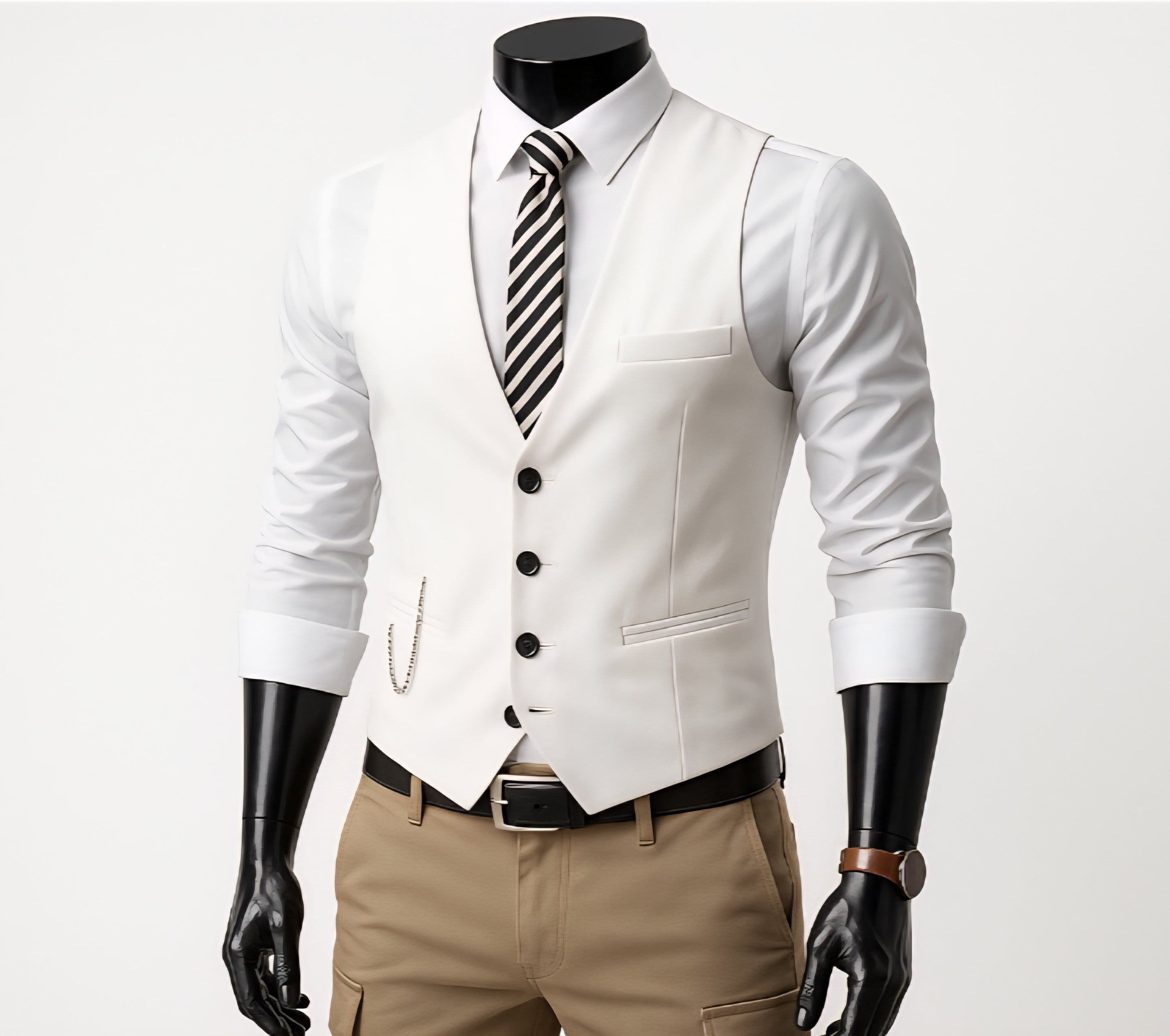 Chaleco formal para hombre