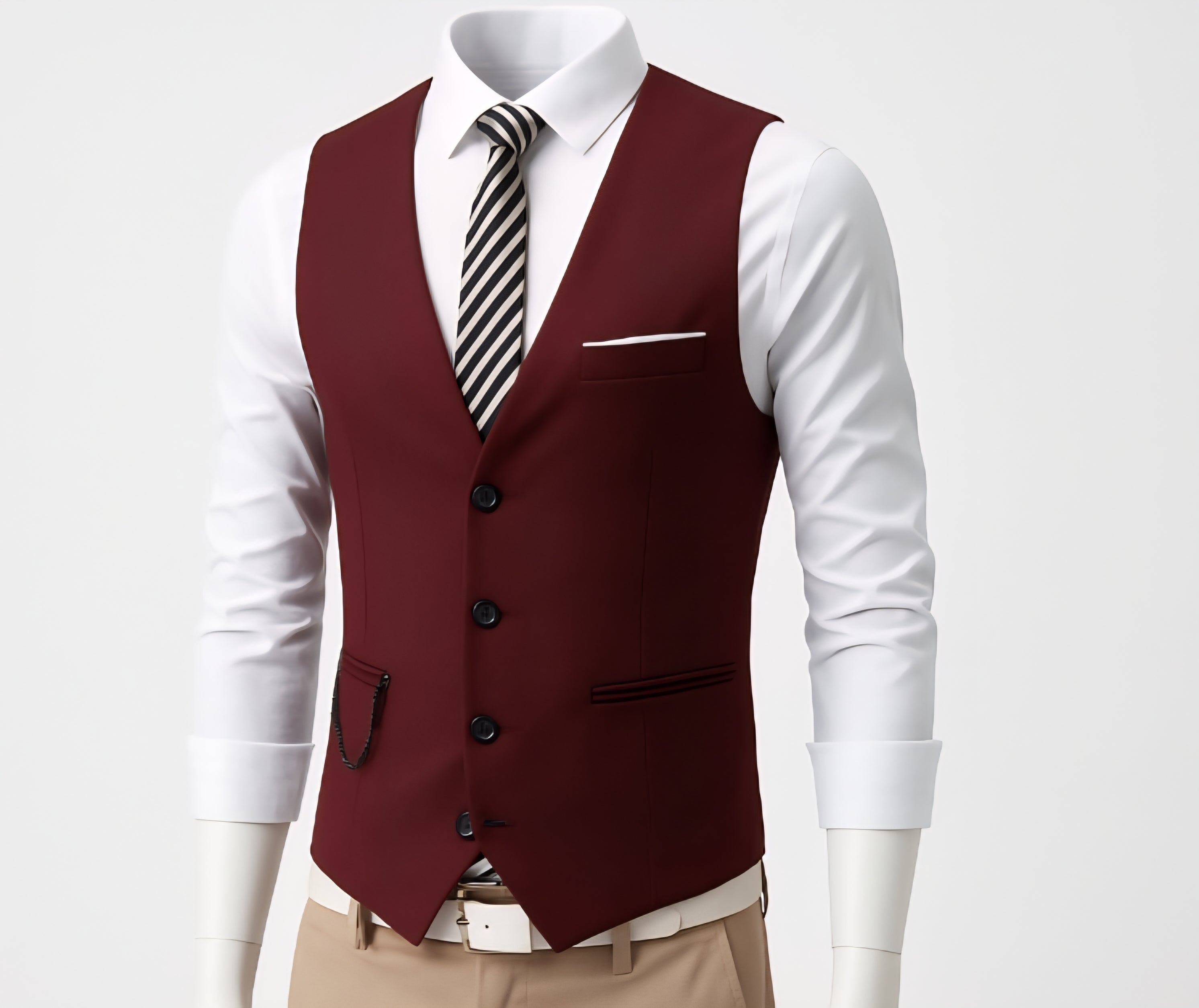 Chaleco formal para hombre