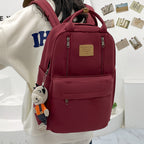 Bolsa Escolar con Doble Cremallera