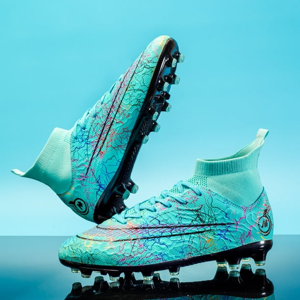 Zapatos de fútbol de césped artificial de caña alta