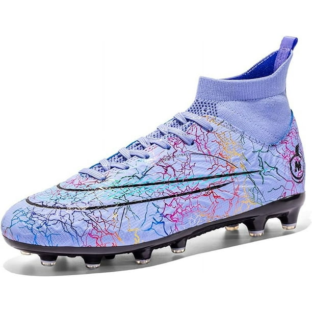 Zapatos de fútbol de césped artificial de caña alta