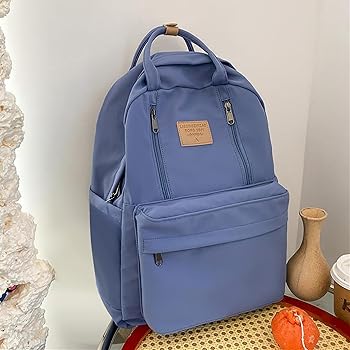 Bolsa Escolar con Doble Cremallera
