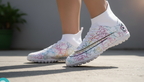 Zapatos de fútbol de césped artificial de caña alta