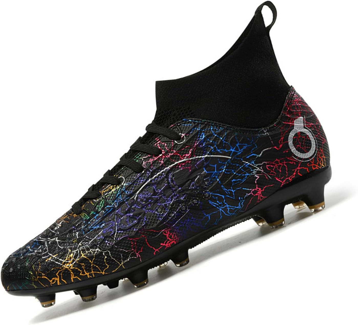 Zapatos de fútbol de césped artificial de caña alta