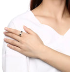 Anillos de pareja de acero de tungsteno