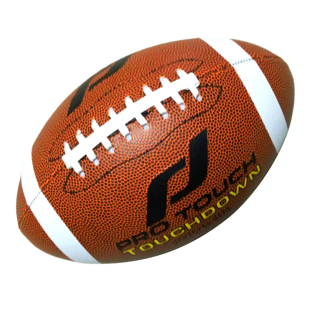 Balón de fútbol americano de PVC cosido a máquina,