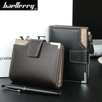 Cartera Multifuncional Trifold para Hombre con Cremallera