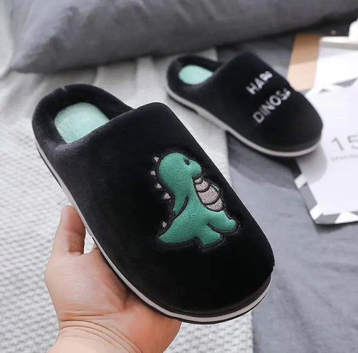 Zapatillas de Algodón Peluche Lindas para Parejas en Casa